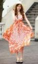 Fashion printed dress